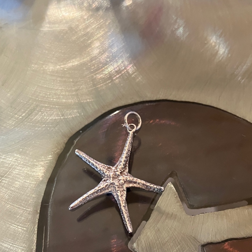 Silver Starfish Pendant